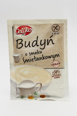 budyń śmietankowy bez cukru