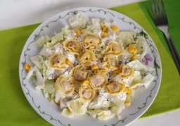 cappelletti z serem i rukolą