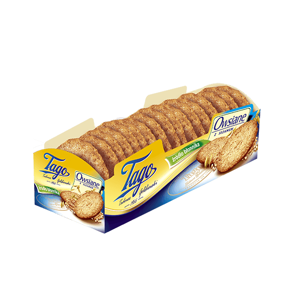 ciastka owsiane z sezamem