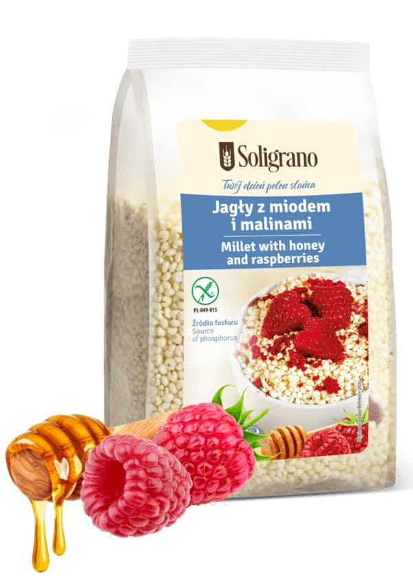 ekspandowana kasza jaglana w miodzie