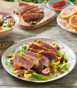 Grillowany stek z tuńczyka
