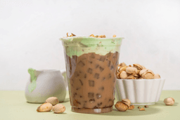 Iced Latte o smaku pistacjowym