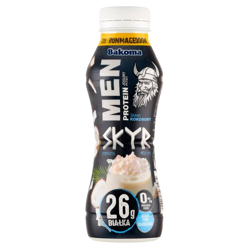 jogurt pitny, kokosowy