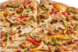 Kawałek pizzy wegetariańskiej Pizza Hut