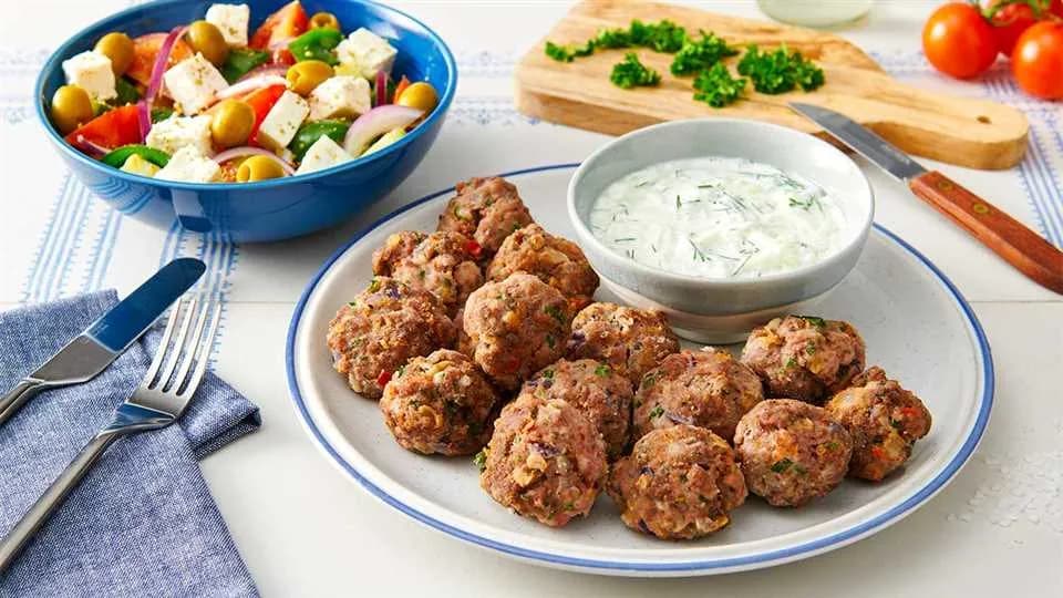 klopsiki z tzatziki