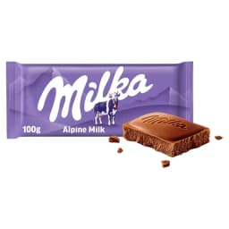 Kostka czekolady mlecznej Milka