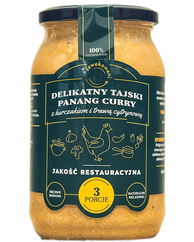 kremowa pasta z ananasem i curry
