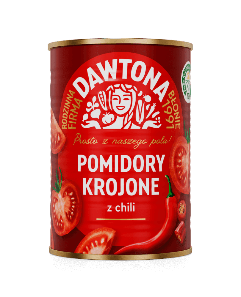krojone pomidory z papryką