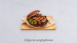 Kromka z cheddarem
i pastą muhamarra
