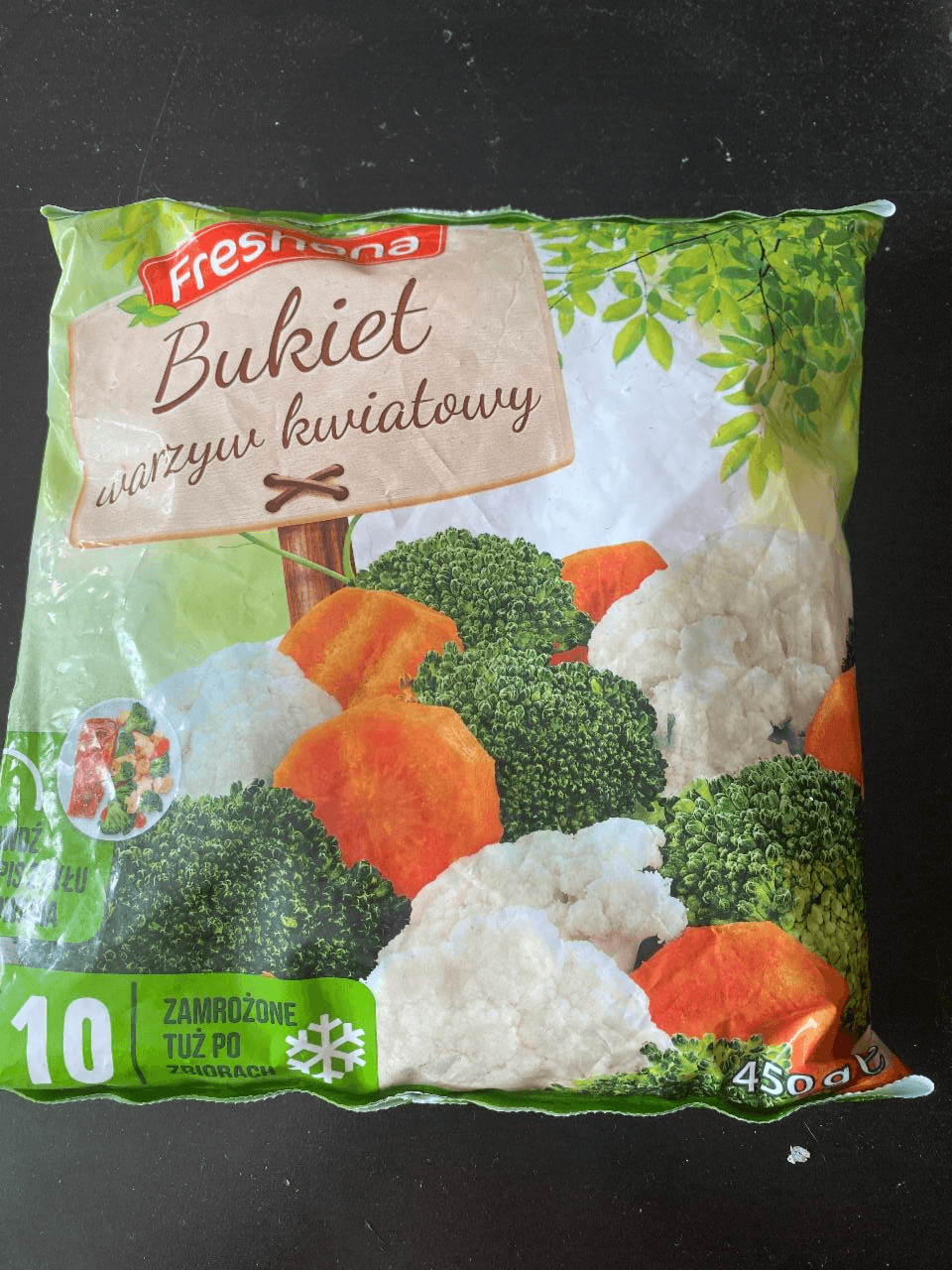 kwiatowy bukiet warzyw Freshona