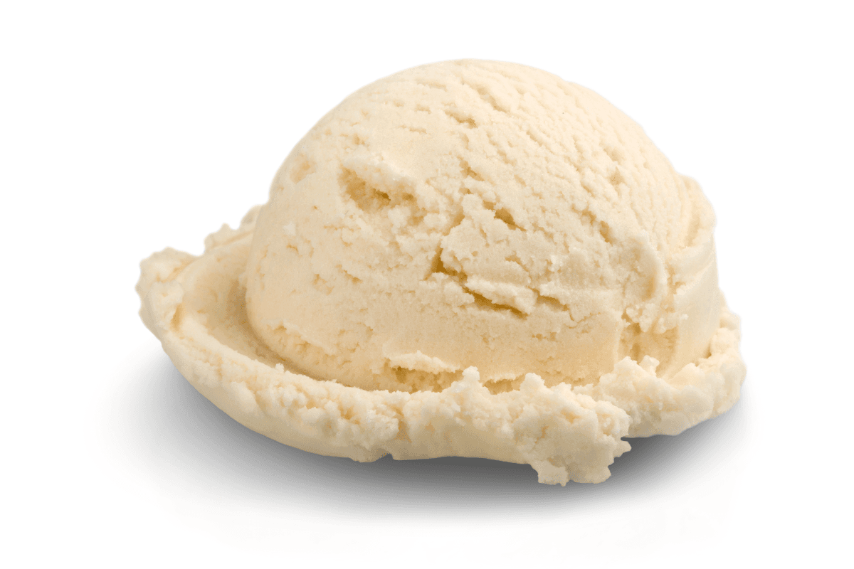Lody waniliowe – mała porcja / Vanilla icecream small