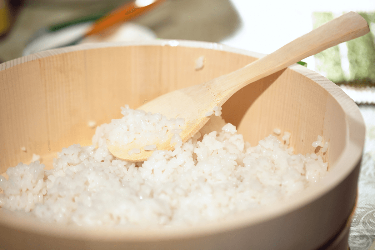 Łyżka ryżu do sushi
