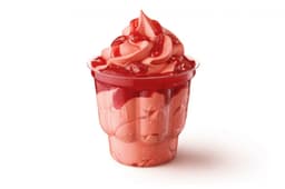 McFlurry®  Lion®  o smaku waniliowym z polewą truskawkową