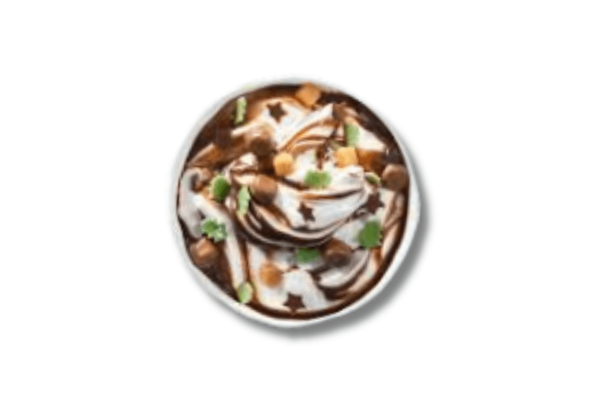 McFlurry®  Zimowe o smaku waniliowym z polewą o smaku czekoladowym