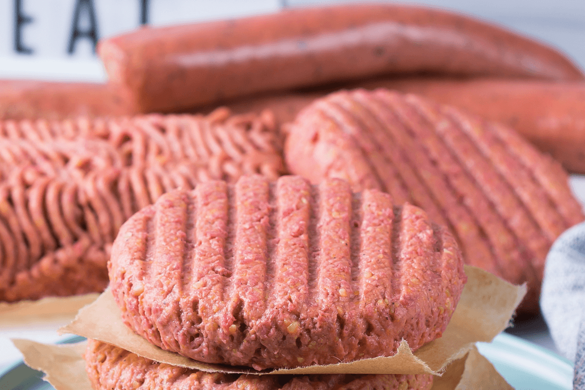 mix do burgerów, wegański