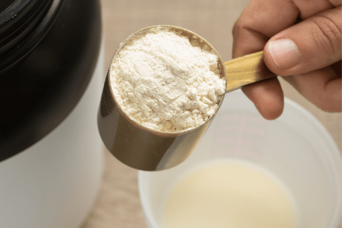 odżywka białkowa Whey Protein Premium o smaku waniliowym
