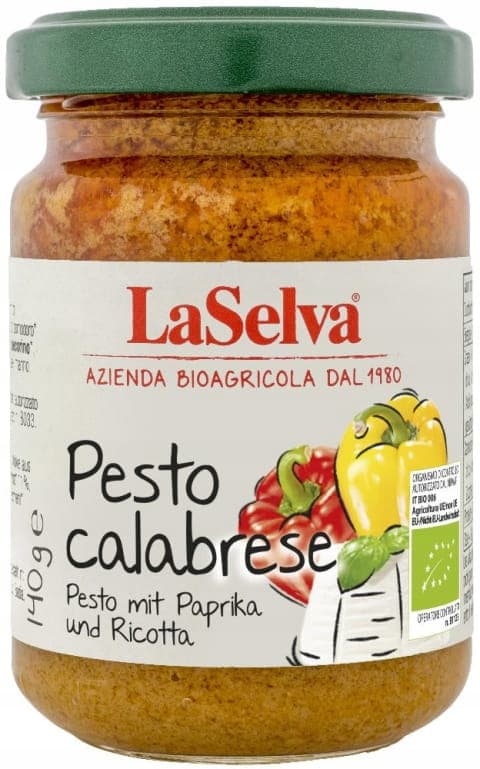 pesto kalabryjskie wegańskie