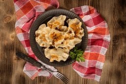 pierogi z mięsem