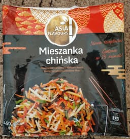 Porcja mrożonej mieszanki chińskiej