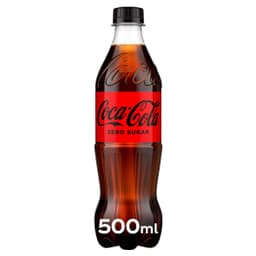 Porcja napoju gazowanego Coca Cola light