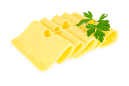 ser żółty w plastrach