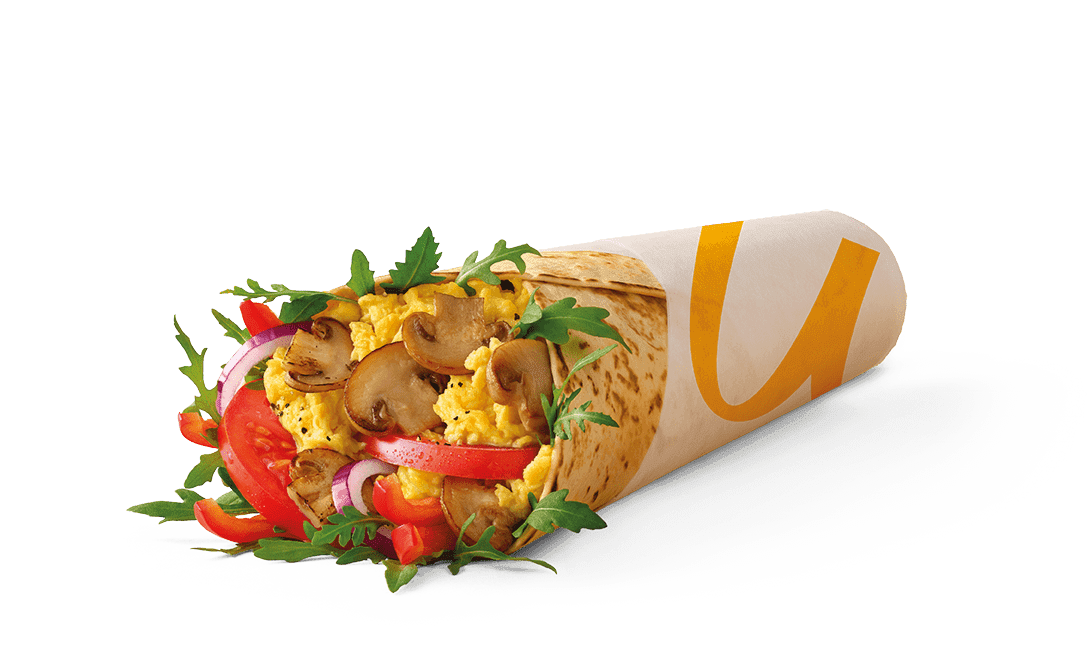 Śniadaniowy McWrap®  Jajecznica i Pieczarki