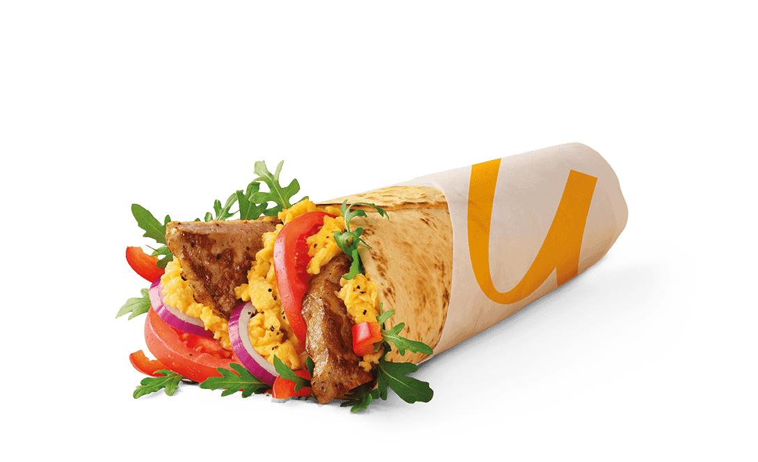 Śniadaniowy McWrap®  Jajecznica i Wieprzowina