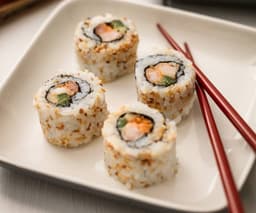 Sushi z krewetkami