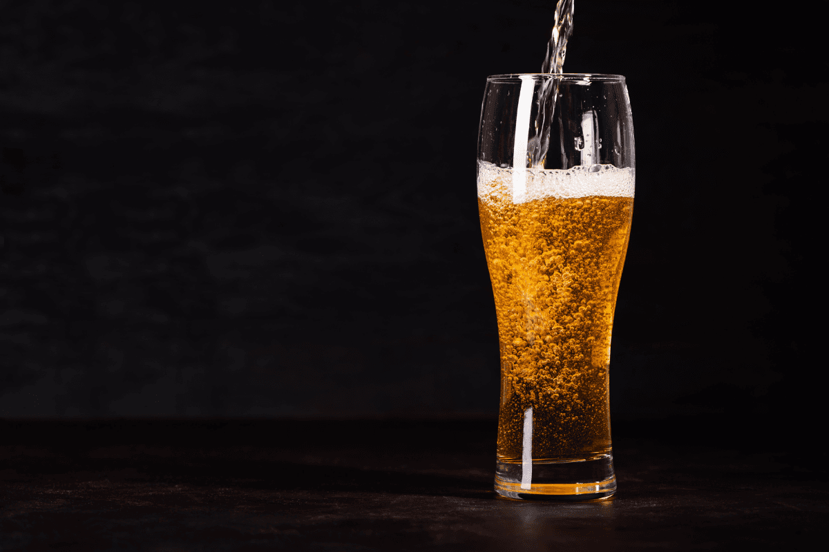 Szklanka piwa Desperados