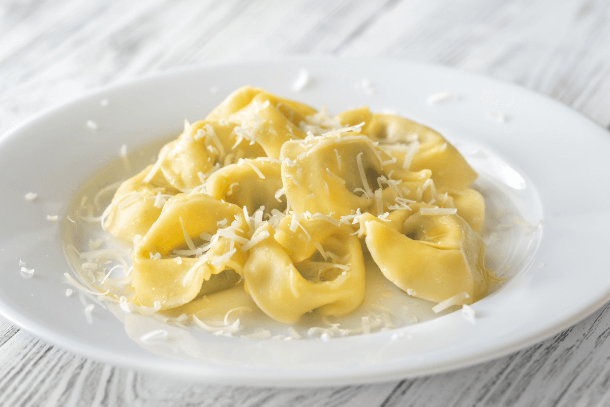 tortellini z nadzieniem z ricotty
