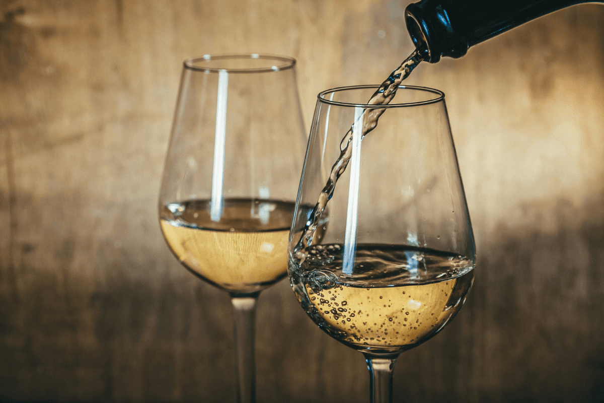 wino białe, wytrawne